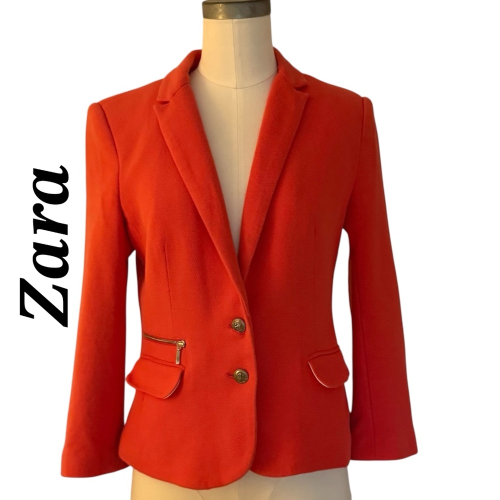 Zara  CORAL suit jacket Size XS